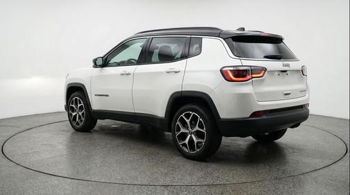 Bright White Clearcoat 2025 Jeep Compass Limited
