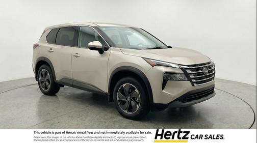 Baja Storm Metallic 2025 Nissan Rogue SV