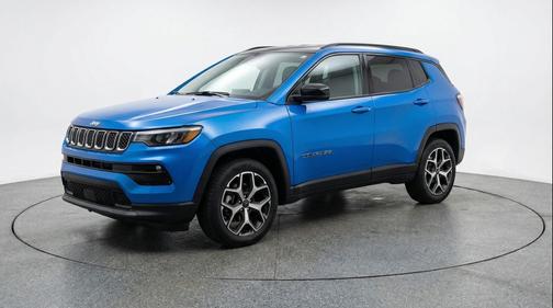 Hydro Blue Pearlcoat 2025 Jeep Compass Limited