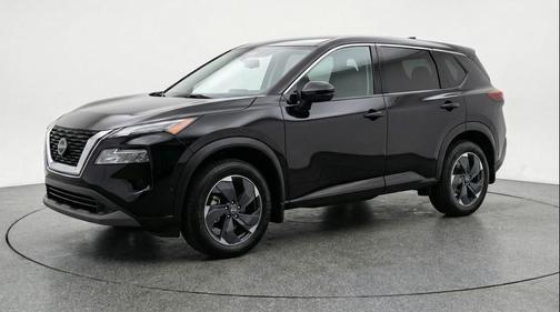 Super Black 2025 Nissan Rogue SV