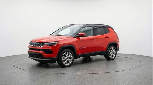 Red Hot Pearlcoat 2025 Jeep Compass Limited