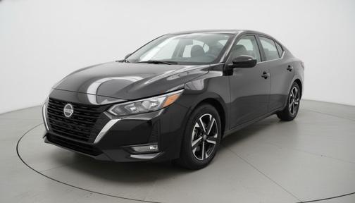 Super Black 2025 Nissan Sentra SV