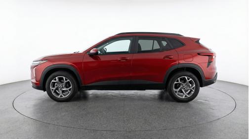 Crimson Metallic 2025 Chevrolet Trax LT