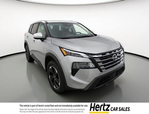 Brilliant Silver Metallic 2025 Nissan Rogue SV