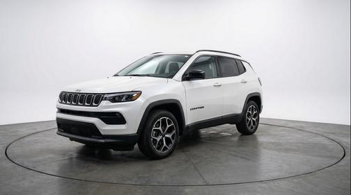 Bright White Clearcoat 2025 Jeep Compass Limited