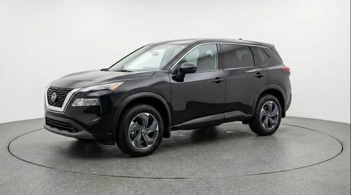 Super Black 2025 Nissan Rogue SV