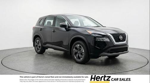 Super Black 2025 Nissan Rogue SV