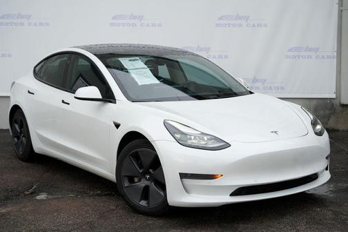 White 2021 Tesla Model 3 Standard Range Plus