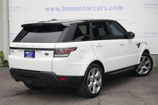 White 2015 Land Rover Range Rover Sport Supercharged HSE