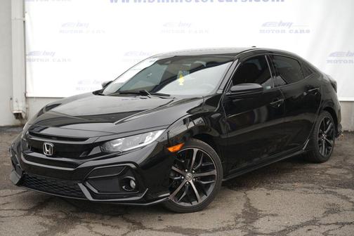 Black 2021 Honda Civic Sport