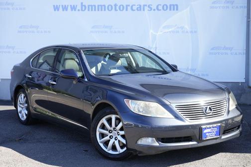 Gray 2007 Lexus LS 460 Base