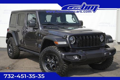 Granite Crystal Metallic Clearcoat 2025 Jeep Wrangler 4xe Willys