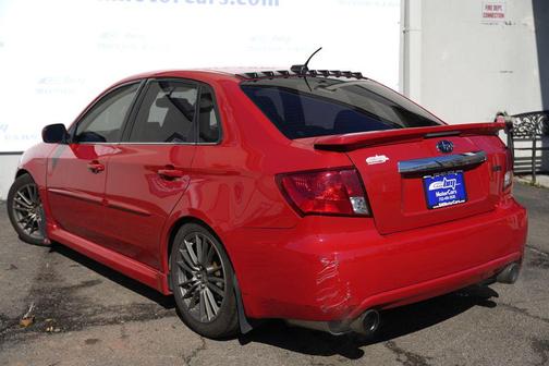 Lightning Red 2008 Subaru Impreza WRX