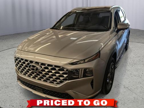 Shimmering Silver 2021 Hyundai SANTA FE Limited