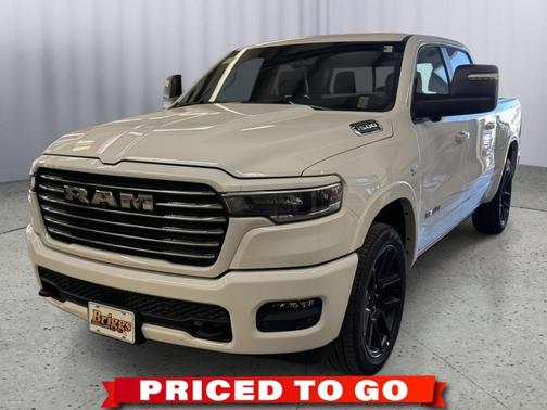 Bright White Clearcoat 2026 RAM 1500 Laramie