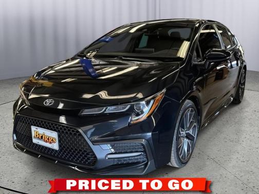 Black Sand Pearl 2021 Toyota Corolla SE