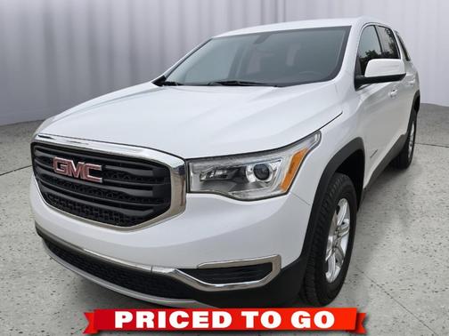 Summit White 2019 GMC Acadia SLE-1