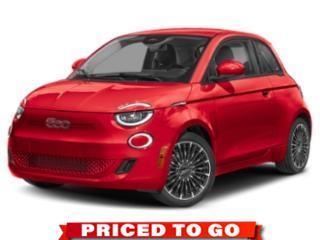 Red 2024 FIAT 500e Base