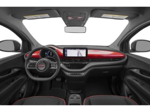 Red 2024 FIAT 500e Base