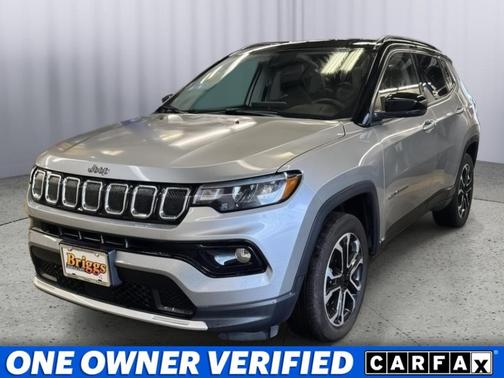 Billet Silver Metallic Clearcoat 2022 Jeep Compass Limited