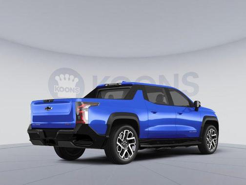 Riptide Blue Metallic 2025 Chevrolet Silverado EV RST
