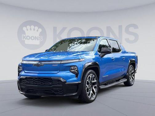 Riptide Blue Metallic 2025 Chevrolet Silverado EV RST