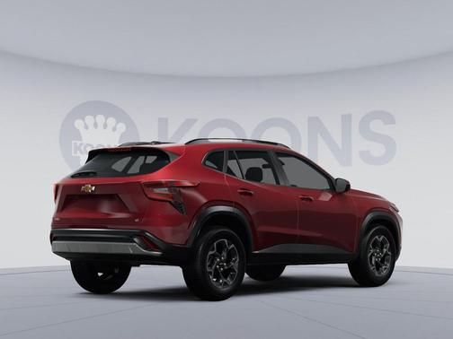 Crimson Metallic 2025 Chevrolet Trax LT