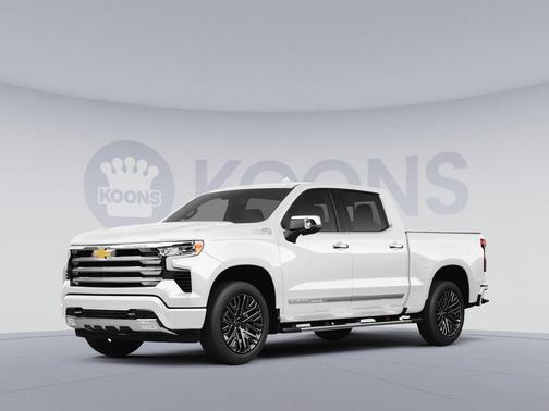 Polar White Tricoat 2026 Chevrolet Silverado 1500 High Country