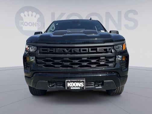 Black 2026 Chevrolet Silverado 1500 Custom Trail Boss