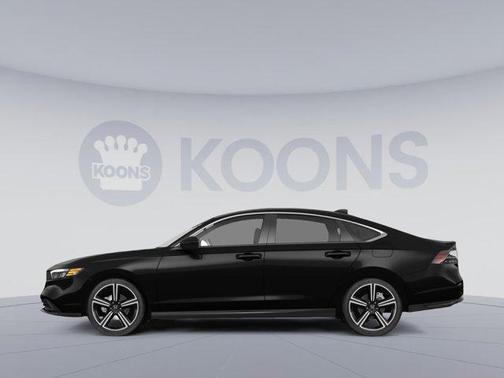 Crystal Black Pearl 2025 Honda Accord Hybrid Sport
