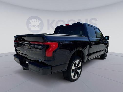 ANTIMATTER BLUE METALLIC 2025 Ford F-150 Lightning Platinum