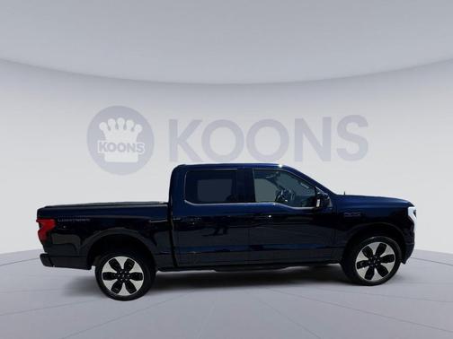 ANTIMATTER BLUE METALLIC 2025 Ford F-150 Lightning Platinum