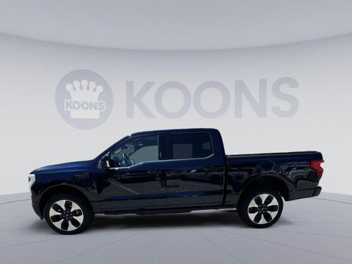 ANTIMATTER BLUE METALLIC 2025 Ford F-150 Lightning Platinum