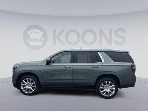 Silver Sage Metallic 2023 Chevrolet Tahoe 4WD High Country