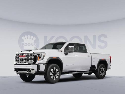 Glacier White Tricoat 2026 GMC Sierra 2500 Denali