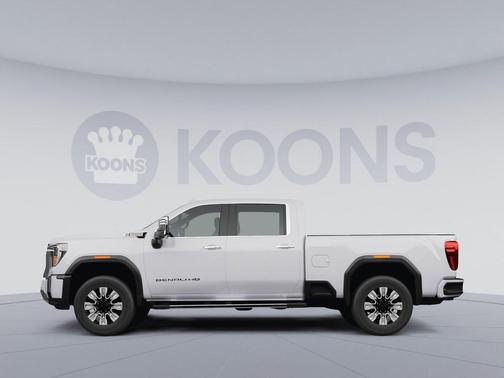 Glacier White Tricoat 2026 GMC Sierra 2500 Denali