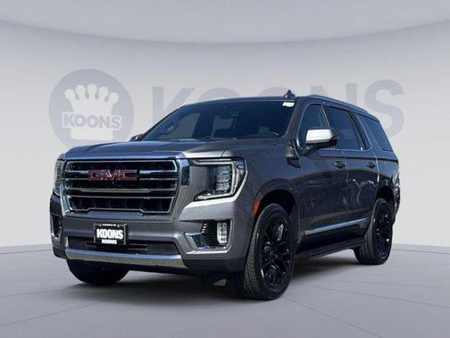 Satin Steel Metallic 2022 GMC Yukon SLT