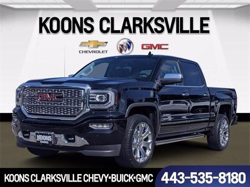 Onyx Black 2017 GMC Sierra 1500 Denali