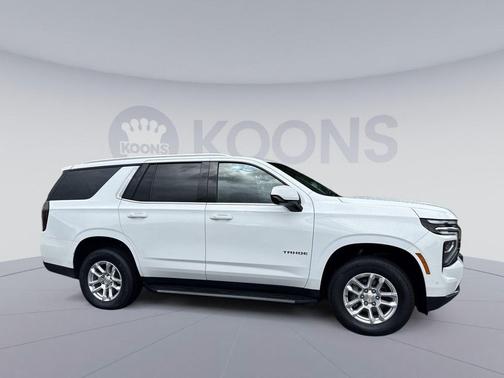 Summit White 2025 Chevrolet Tahoe LT