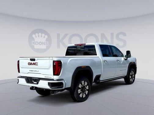 Glacier White Tricoat 2026 GMC Sierra 3500 Denali