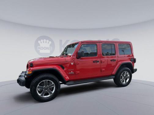 Firecracker Red Clearcoat 2021 Jeep Wrangler Unlimited Sahara