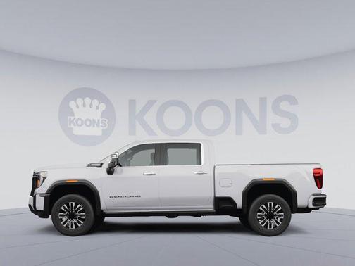 Glacier White Tricoat 2026 GMC Sierra 2500 Denali Ultimate