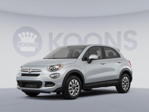Bianco Gelato (White Clear Coat) 2017 FIAT 500X Pop