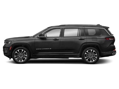 Diamond Black Crystal Pearlcoat 2021 Jeep Grand Cherokee L Overland