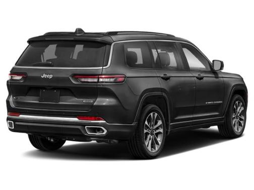 Diamond Black Crystal Pearlcoat 2021 Jeep Grand Cherokee L Overland