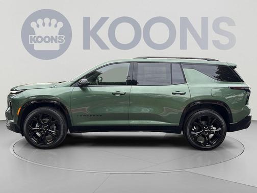 Trillium Green Metallic 2027 Chevrolet Traverse RS