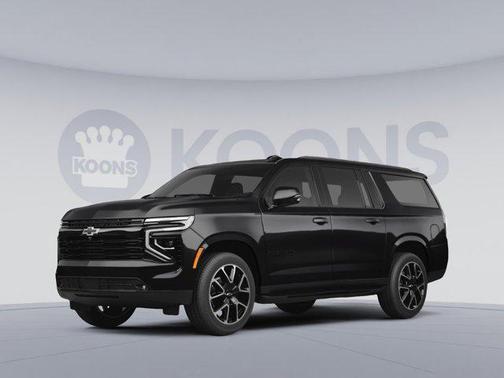 Black 2026 Chevrolet Suburban RST