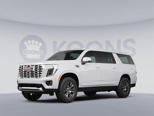 Glacier White Tricoat 2026 GMC Yukon XL Denali