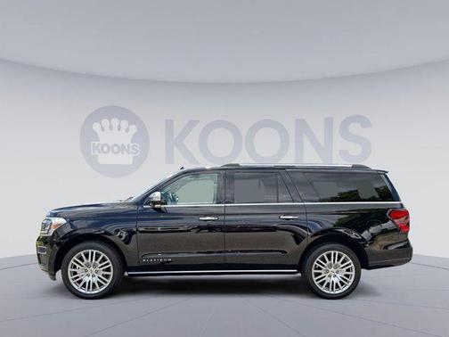 AGATE BLACK METALLIC 2024 Ford Expedition Max Platinum