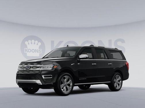 AGATE BLACK METALLIC 2024 Ford Expedition Max Platinum